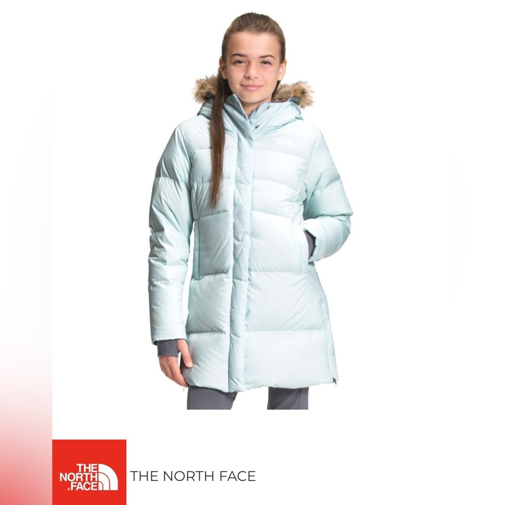 ✨THE NORTH FACE DEALIO FITTED DOWN PARKA GIRLS Size L 14/16✨